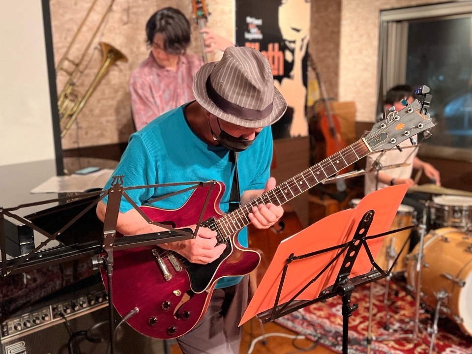 古川次男さん（ギター）セッション参加