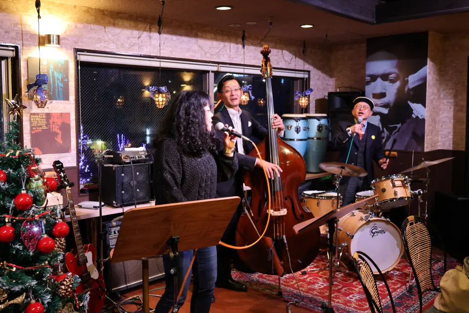 The Three Peaces Plus One on SUNDAY NIGHT LIVE ＆ アフターパーティー JAM SESSION 忘年会 241208